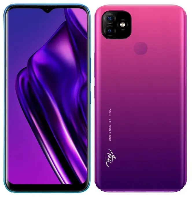 Itel Vision 1 Gradation Purple Image.