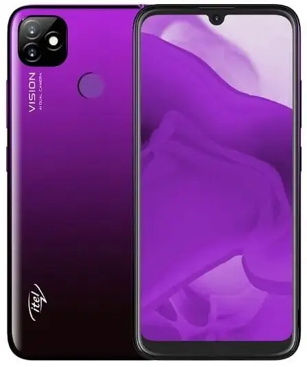 Itel Vision 1 Plus Gradation Blue Image.