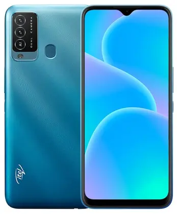 Itel Vision 2 Plus Gradation Blue Image.