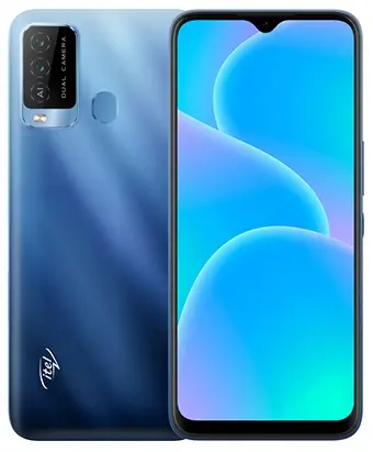 Itel Vision 2 Plus Gradation Sea Blue Image.