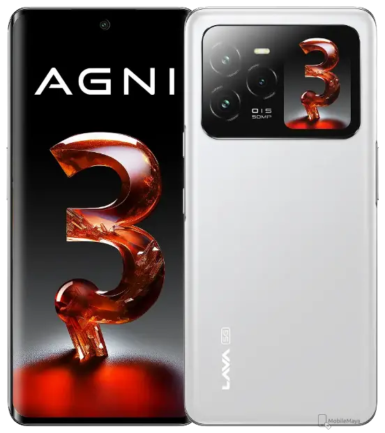 Lava Agni 3 Pristine Glass official image