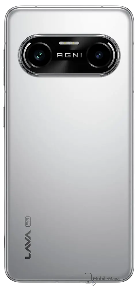 Lava Agni 4 Back Side Image.