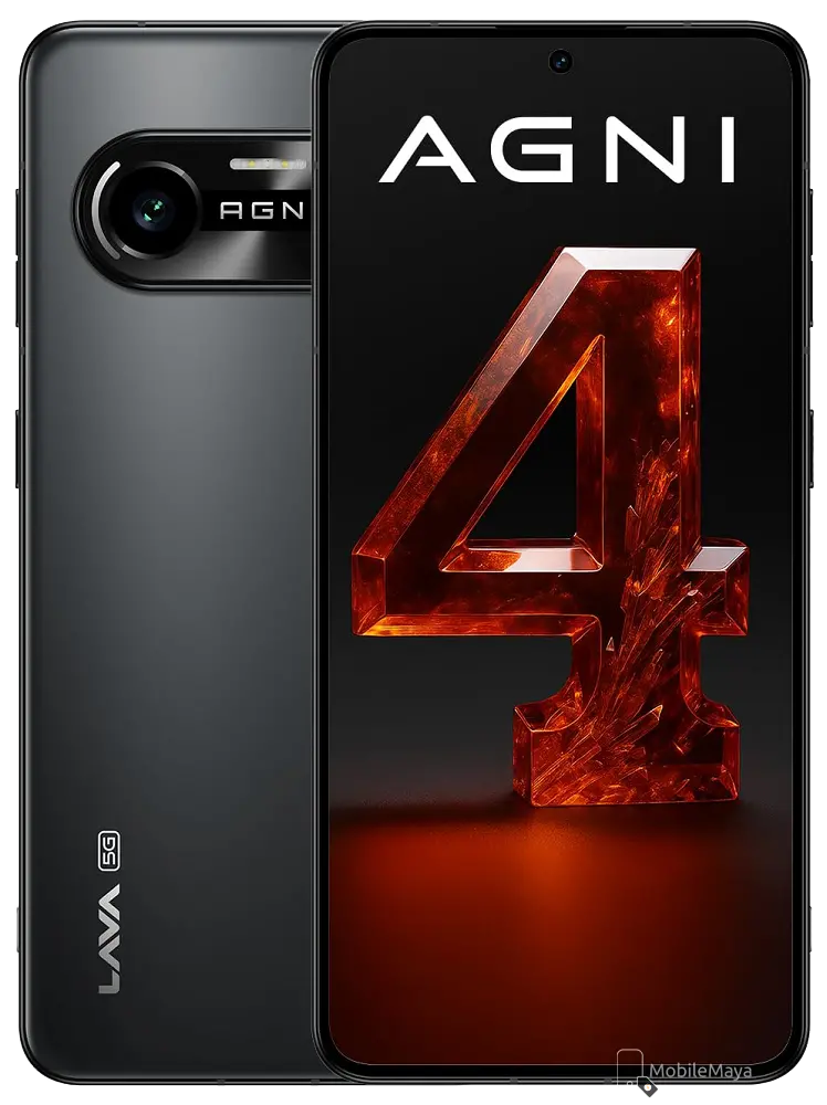 Lava Agni 4 Phantom Black Official.