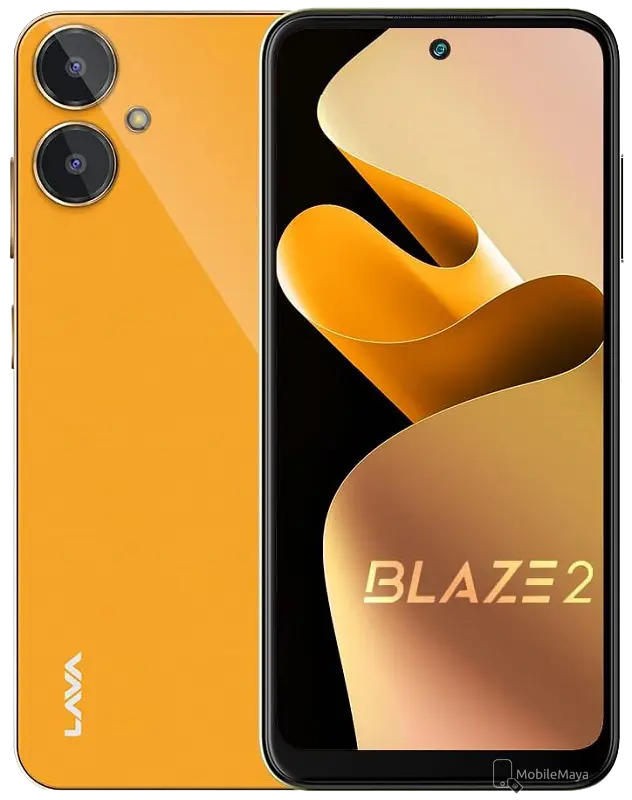 Lava Blaze 2 Glass Orange