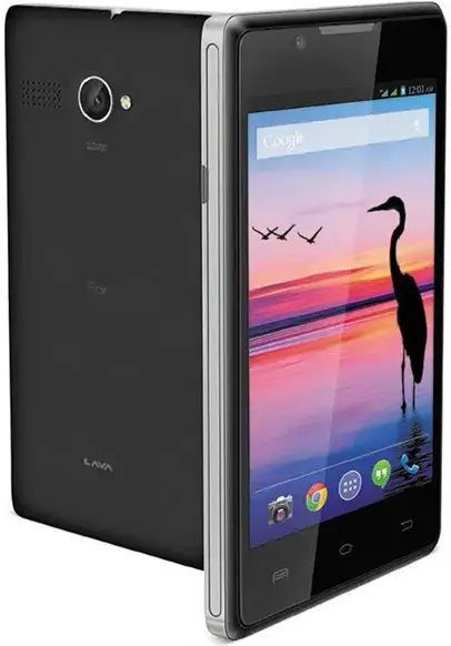 Lava Flair P1 Black Image.