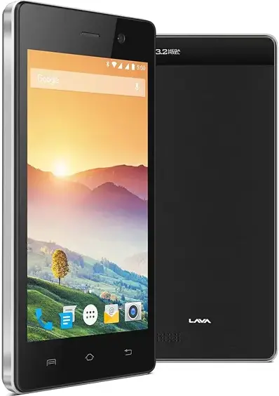Lava Flair S1 Black Image.