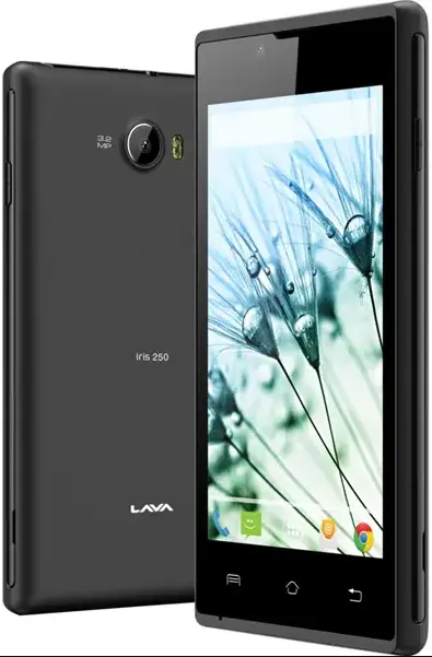 Lava Iris 250 Black Image.