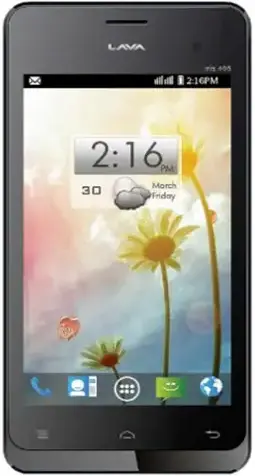 Lava Iris 405 Front Side Image.