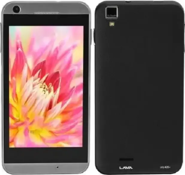 Lava Iris 405 Plus Black Image.