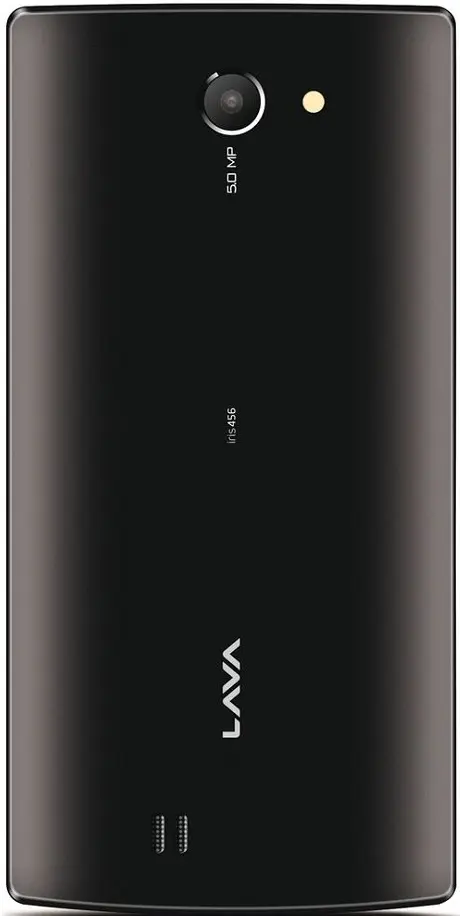 Lava Iris 456 Back Side Image.