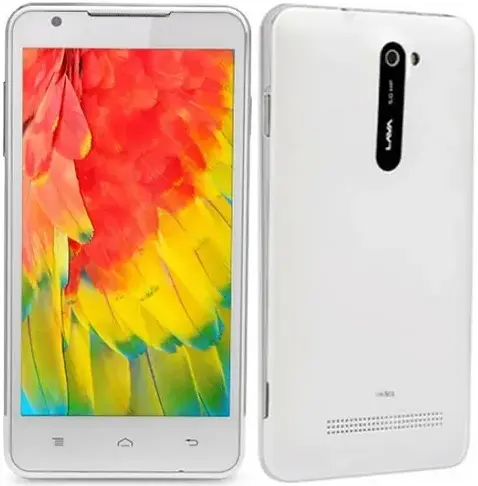Lava Iris 503 White Image.