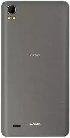 LAVA Iris 705 Back Side Image.