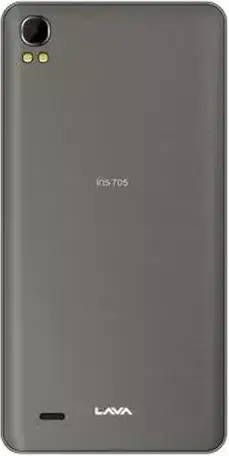 LAVA Iris 750 Back Side Image.
