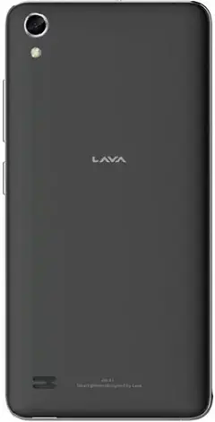 Lava iris 810 Back Side Image.