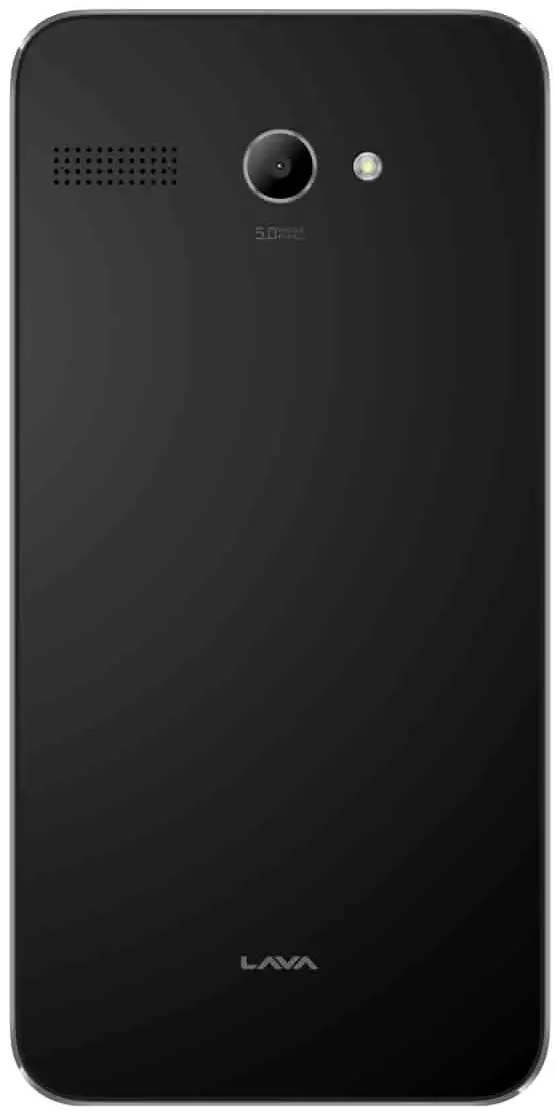 Lava Iris Atom 2 Back Side Image.