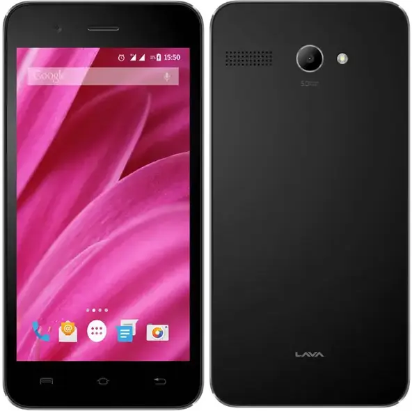 Lava Iris Atom 2 Black Image.