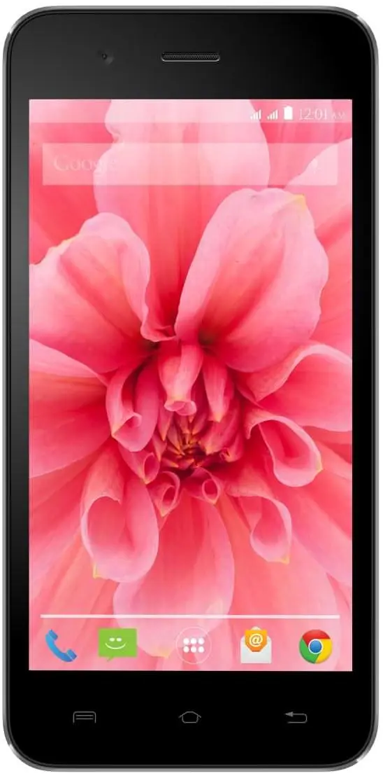 Lava Iris Atom 2 Front Side Image.