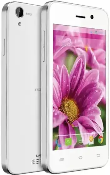 Lava Iris X1 Atom White Image.