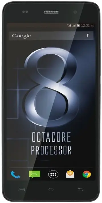 Lava Iris X8 Front Side Image.