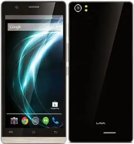 Lava Iris X8Q Black Image.