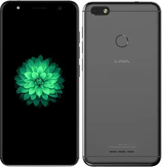 Lava R3 Black Image.