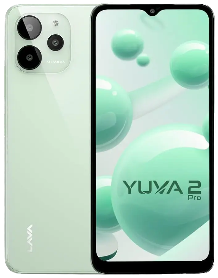 Lava Yuva 2 Pro Glass Green