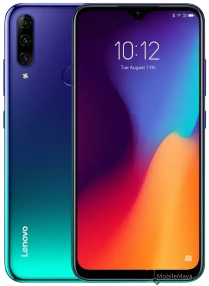 Lenovo K10 Plus Blue Official Image