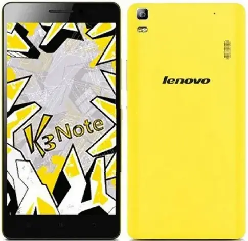 Lenovo K3 Note Yellow Image.