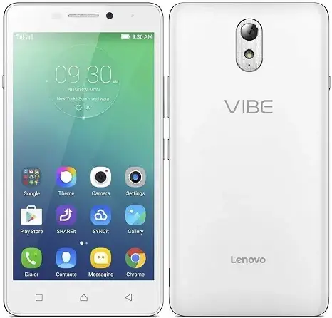 Lenovo Vibe P1m White Image.