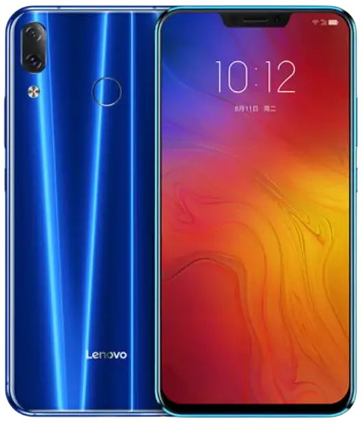 Lenovo Z5 Blue Official Image