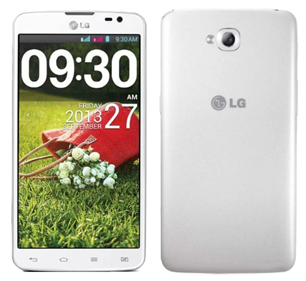 LG G Pro Lite Dual white color image