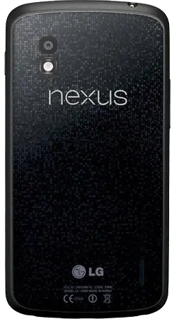 LG Nexus 4 E960 back side image
