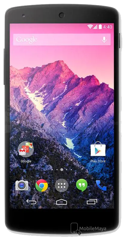 LG Nexus 5 front side image