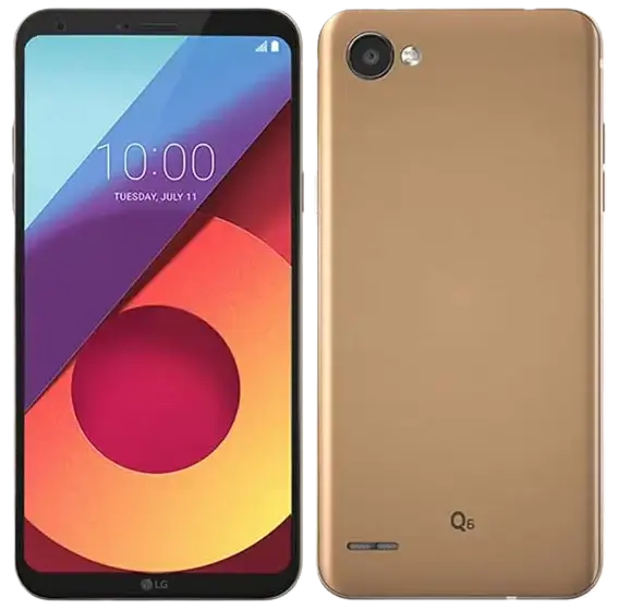 LG Q6 gold image