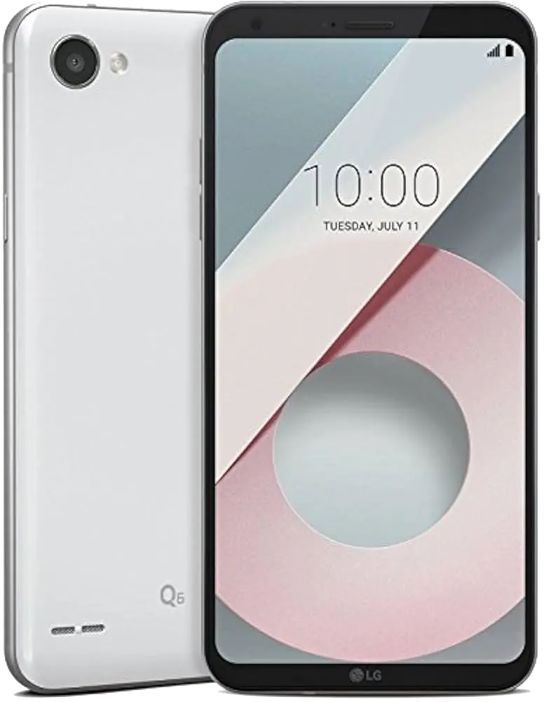 LG Q6 white color image