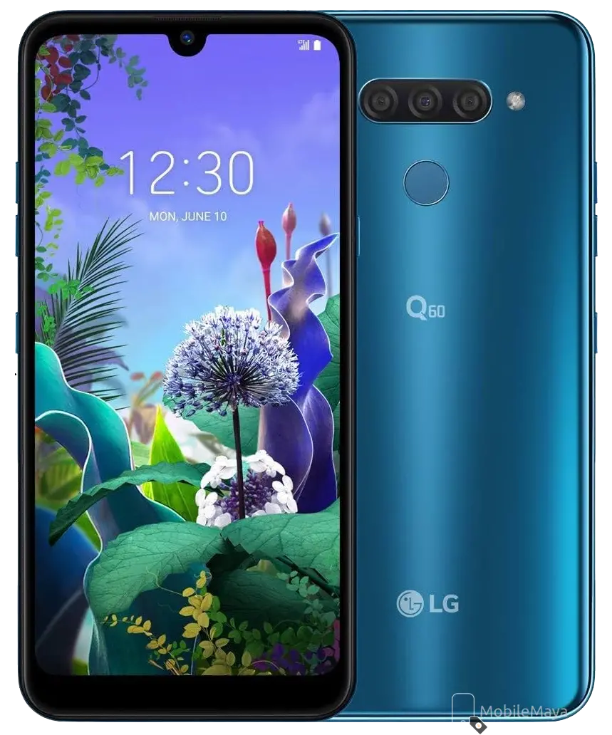 LG Q60 New Moroccan Blue official image
