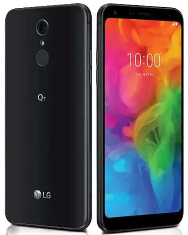 LG Q8 black color image