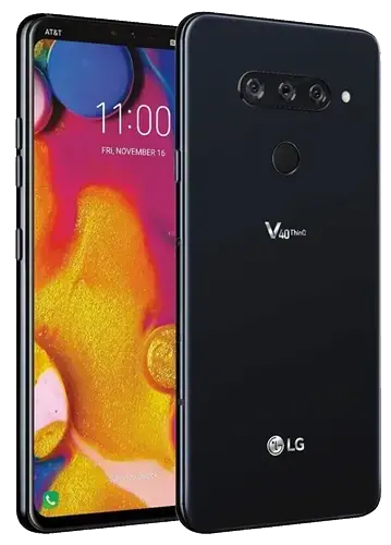 LG V40 ThinQ black image