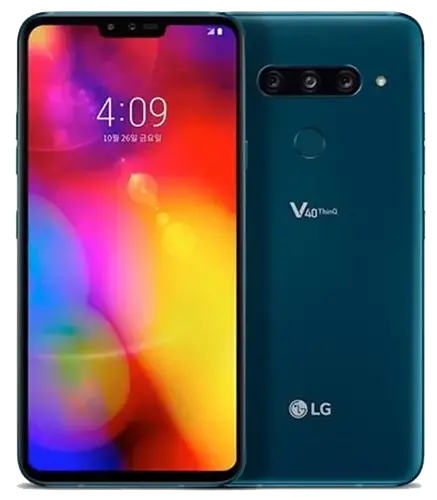 LG V40 ThinQ blue image