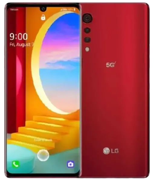 LG Velvet 5G UW red official image