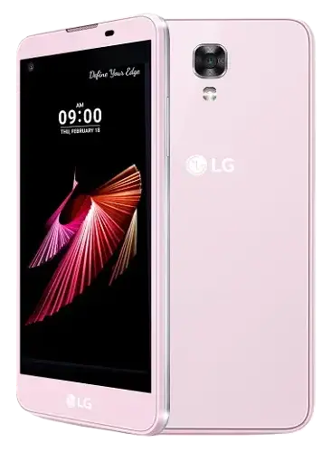 LG X Screen white image