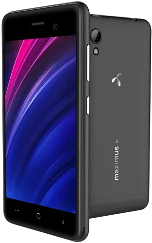 Maximus D7 Black Image.