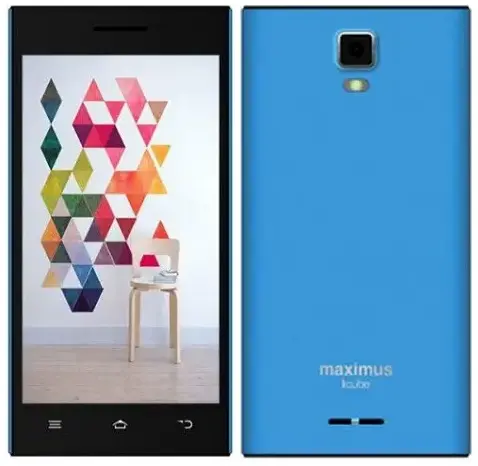 Maximus iCube Blue Image.