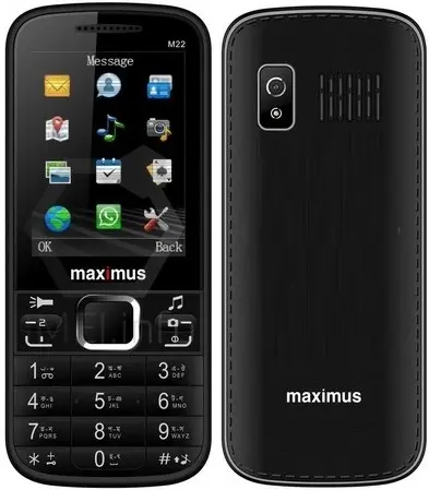 Maximus M22 Black Image.