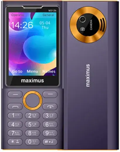 Maximus M312b Black Image.