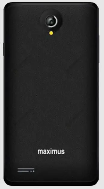 Maximus max12 Back Side Image.