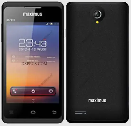 Maximus max12 Black Image.