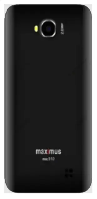 Maximus max910 Back Side Image.