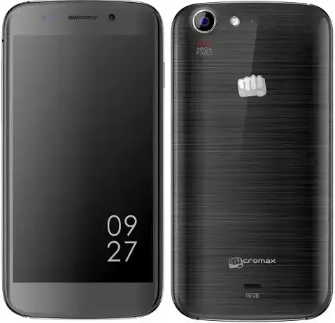 Micromax Canvas 4 A210 black official image