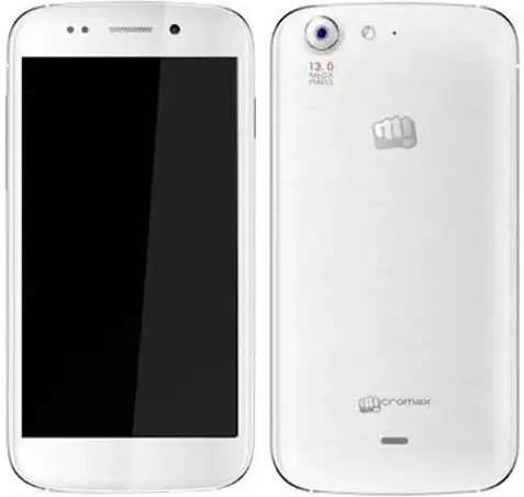 Micromax Canvas 4 A210 white official image